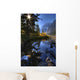 Autumn Afternoon On Cavell Lake Below Mount Edith Cavell Wall Mural