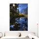 Autumn Afternoon On Cavell Lake Below Mount Edith Cavell Wall Mural