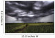 Storm Clouds And Rain Over A Track Wall Mural