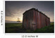 An Abandoned Railway Boxcar Converted To A Storage Shed At Sunset Wall Mural
