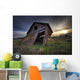 Falling Granary At Sunrise, Prairies In Edmonton, Alberta Wall Mural