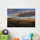 Farm And Stubble In Fall During Harvest, Near Edmonton, Alberta Wall Mural