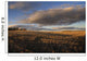 Farm And Stubble In Fall During Harvest, Near Edmonton, Alberta Wall Mural