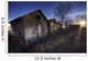 Row Of Sheds At Sunset, Fort Saskatchewan, Alberta Wall Mural