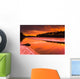Spring Thaw Sunset, Rocky Lake, Nova Scotia Wall Mural