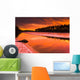 Spring Thaw Sunset, Rocky Lake, Nova Scotia Wall Mural