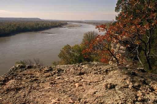 Missouri River Overlook Wall Decal Design 2