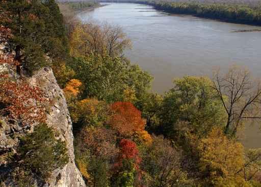 Missouri River Overlook Wall Decal Design 1
