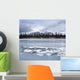 Ice On The North Saskatchewan River Wall Mural