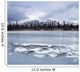 Ice On The North Saskatchewan River Wall Mural