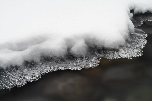 Ice On The North Saskatchewan River, Banff National Park, Alberta Wall Mural
