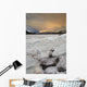 Sunrise Over Lake Abraham At Windy Point Wall Mural