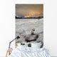 Sunrise Over Lake Abraham At Windy Point Wall Mural