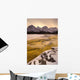 Athabasca River And Mt Fryatt, Jasper National Park, Alberta Wall Mural