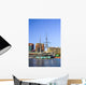 Baltimore Touristic Sailboat Downtown Wall Decal