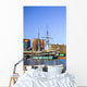 Baltimore Touristic Sailboat Downtown Wall Decal