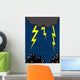Lightning Wall Decal Design 4