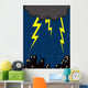 Lightning Wall Decal Design 4
