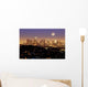 Los Angeles Skyline Dusk Wall Decal