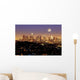 Los Angeles Skyline Dusk Wall Decal