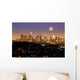 Los Angeles Skyline Dusk Wall Decal