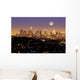 Los Angeles Skyline Dusk Wall Decal