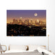 Los Angeles Skyline Dusk Wall Decal