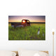 Old Abandoned Pick-Up Truck Sitting Wall Mural