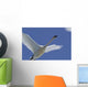 Swan In Flight, Long Exposure Wall Mural