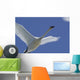 Swan In Flight, Long Exposure Wall Mural