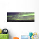 Aurora Borealis Or Northern Lights Over The Eagle Plains Wall Mural