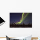 Aurora Borealis Or Northern Lights Over The Eagle Plains Wall Mural