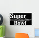 Super Bowl Wall Mural