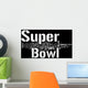 Super Bowl Wall Mural