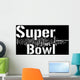 Super Bowl Wall Mural