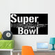 Super Bowl Wall Mural