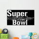 Super Bowl Wall Mural