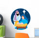 Nativity Scene Wall Decal