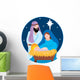 Nativity Scene Wall Decal