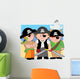Carribean Pirate Kids Wall Decal