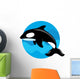 Orca Whale Wall Decal