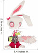 Horror Bunny Wall Decal