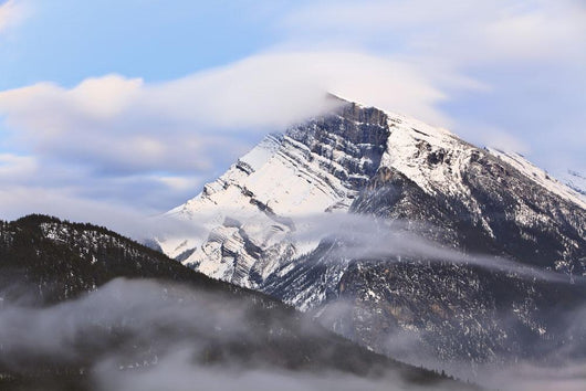Mount Rundle At Dusk Banff National Park, Alberta, Canada Wall Mural