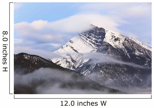 Mount Rundle At Dusk Banff National Park, Alberta, Canada Wall Mural