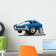Classic American Muscle Car Wall Decal