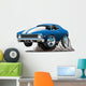 Classic American Muscle Car Wall Decal