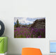 Old Trappers Cabin Surrounded By Fireweed At Silver City, Yukon Wall Mural