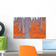 Impressionistic View Of Trees Wall Mural