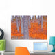 Impressionistic View Of Trees Wall Mural