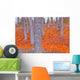 Impressionistic View Of Trees Wall Mural